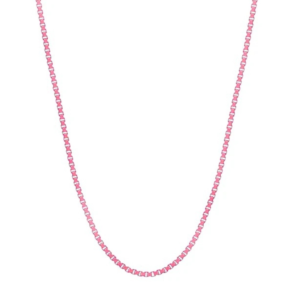 Sheila Fajl Painted Pipa Chain in Pink